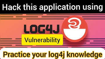{Hindi} log4j Vulnerability | Practice log4j vulnerability in application |