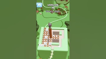 STACKY DUSH LEVEL - 378 TOP MOBILE GAME!! ANDROID STACKY DUSH UPLOADED! #games #stackydash #gameplay