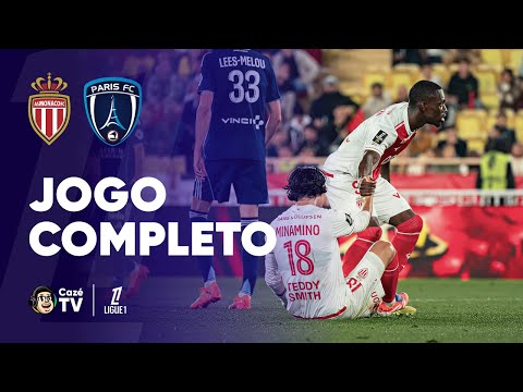 JOGO COMPLETO: MÔNACO X PARIS FC | LIGUE 1 25/26 | 11ª RODADA