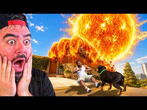 SICAK GÜNEŞ FRANKLIN'IN EVINI YAKTI - GTA 5 MODS