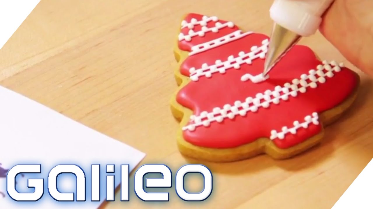 Weihnachtsplätzchen mit dem WOWEffekt Galileo Lunch Break YouTube