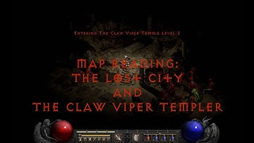 [D2R] Map Reading - Lost City & Claw Viper Temple - Getting Ready for Ladder!