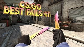 CS:GO BEST FAILS #11/Marmok выбил нож со второй попытки. Смешные моменты.