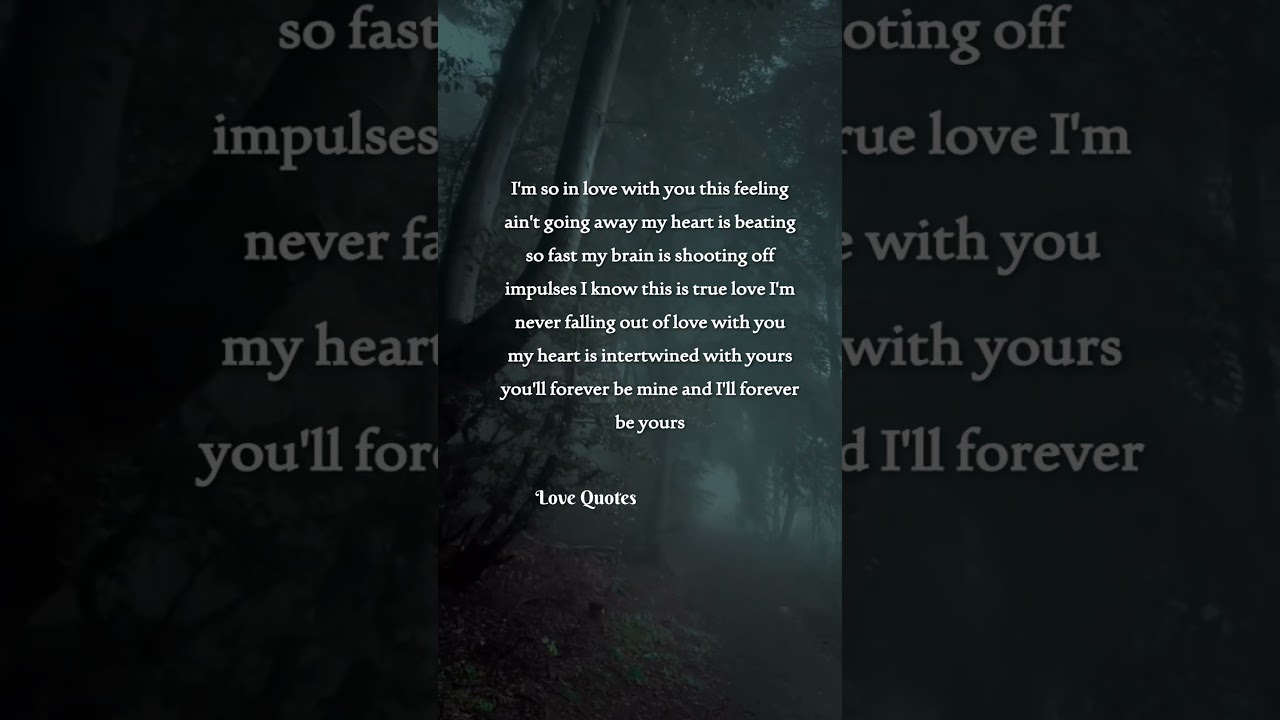 Watch "Forever in Love with You | My Heart Beats Only for You ❤️🔥💞🔒"#shortvideo #quotes on YouTube Watch "Forever in Love with You | My Heart Beats Only for You ❤️🔥💞🔒"#shortvideo #quotes on YouTube