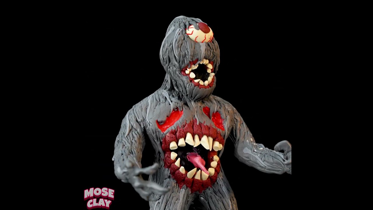 😱 Making The ABOMINATION Monster in the city - Trevor Henderson Creatures with Clay
