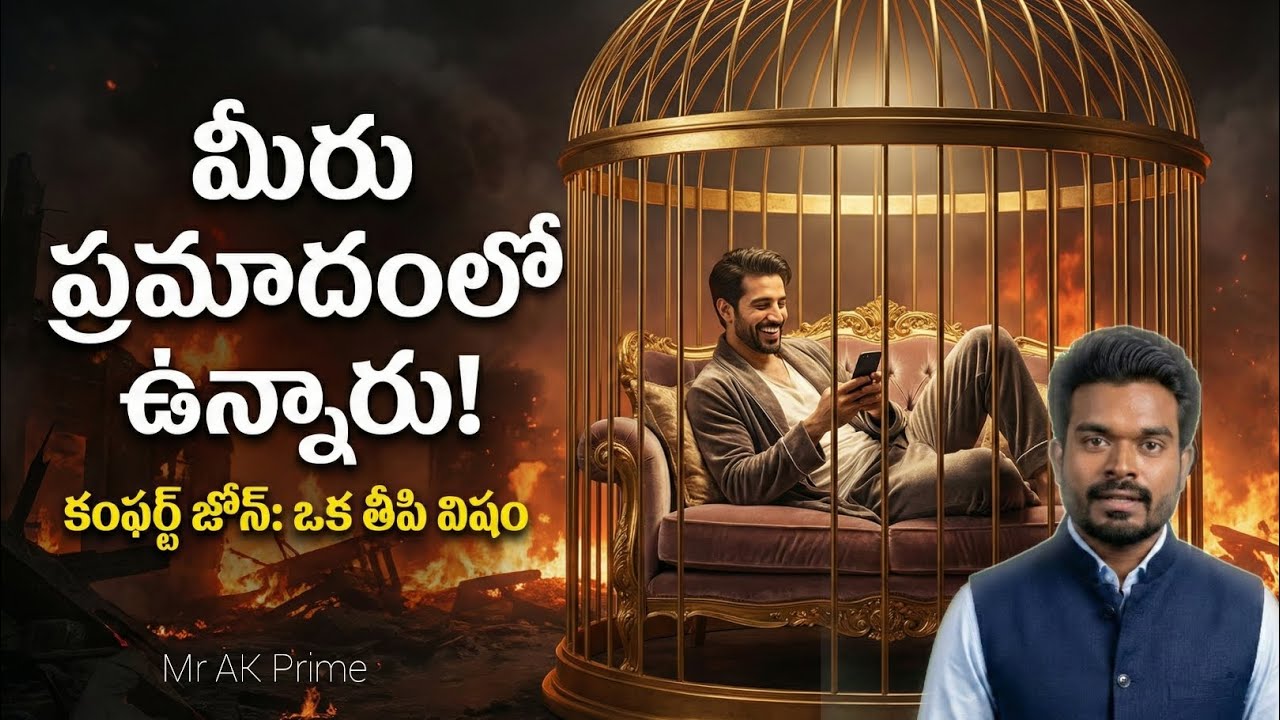 మీ జీవితాన్ని నాశనం చేసే 'తీపి విషం' | The Dark Side of Comfort Zone @MrAKPrime