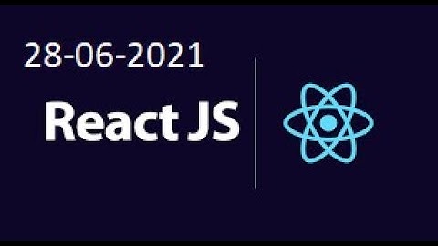 REACT JS ON ZOOM ON 28-06-2021