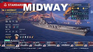 First time playing the Midway | World of Warship's Legends