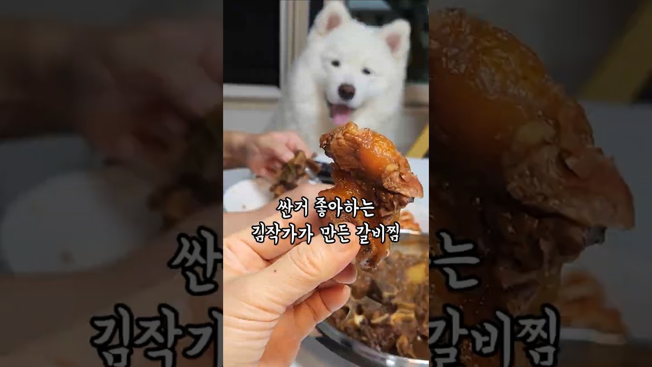 저렴한거 좋아하는 김작가가 만든 갈비찜