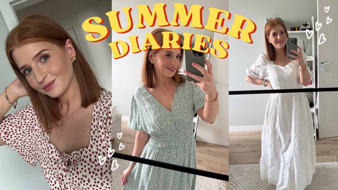 MIERZYMY 3 SUKIENKI  👗 MORE MOI & OCHNIK🩷 ZAGINIONA PACZKA📦 | summer diaries