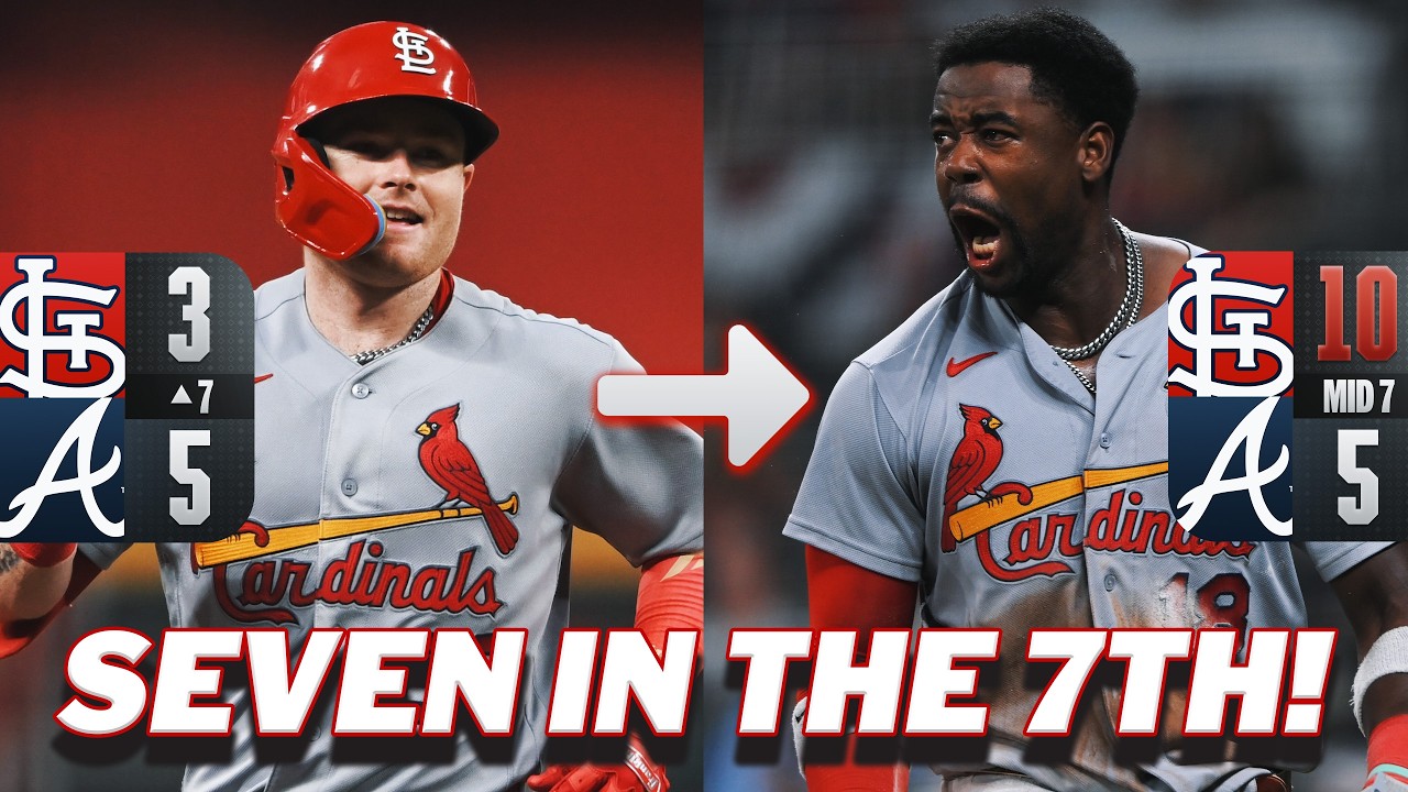 Cardinals score SEVEN RUNS in the 7th inning to take the lead! 🔥 (Ft. Church, Wetherholt, more!)