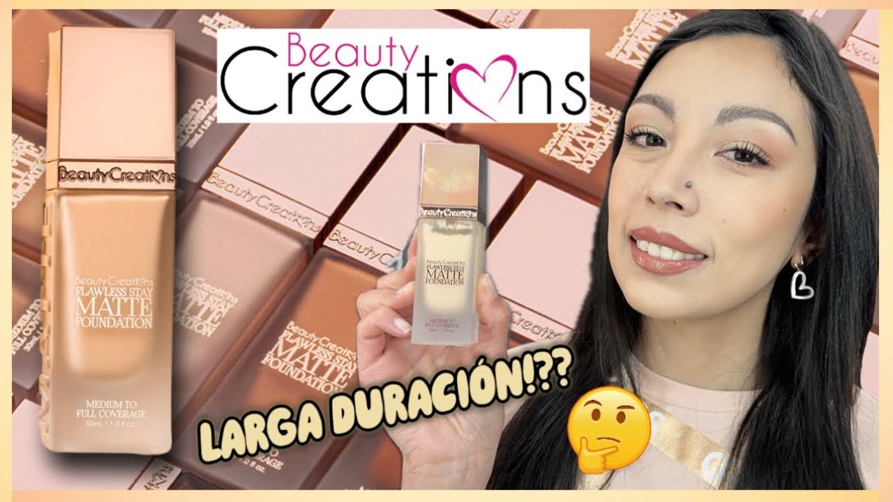 LA NUEVA BASE DE BEAUTY CREATIONS | FLAWLESS STAY MATTE FOUNDATION | PONGÁMOSLO A PRUEBA!!