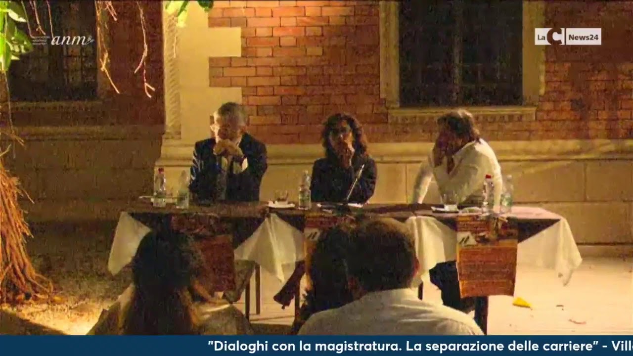 Dialoghi con la magistratura - la separazione delle carriere