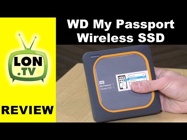 WD My Passport Wireless SSD Review - Portable Network Storage with Plex Server