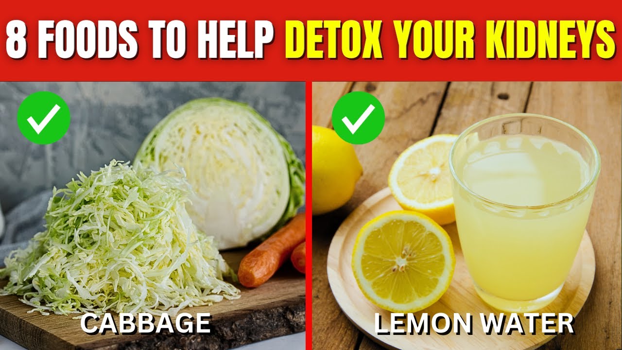 10 Top Foods to Help Detox Your Kidneys - YouTube