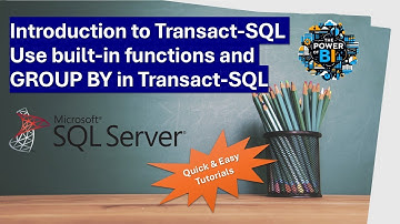 Intro to T-SQL Part 05: Use built-in functions and GROUP BY in T-SQL 🔄📊 #sql #tsql