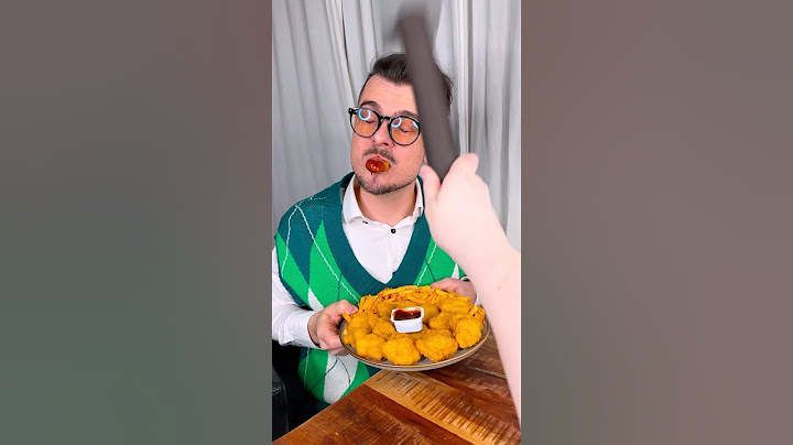 How to eat fried chicken NUGGETS like mom and dad?😎❤️🍗| CHEFKOUDY