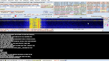 518 KHZ NAVTEX decode with MutiPsk and Winradio Excalibur Pro into Tampa Florida