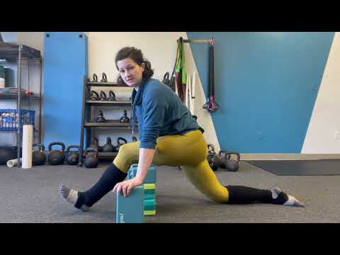 Active Hamstring Inhibition with Quad Activation in Front Split