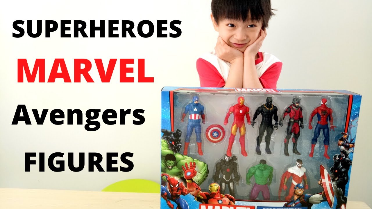 marvel super hero figures pack