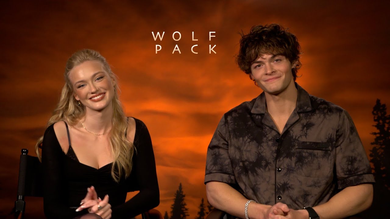 Chloe Rose Robertson and Tyler Lawrence Gray on Wolf Pack, the Paramount+ series