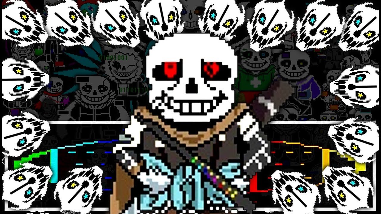 Скачать Undertale Ink!sans fight - Геймплей