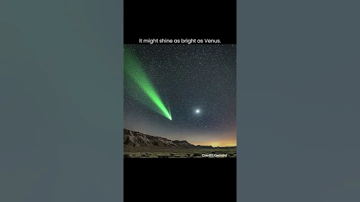 Comet of the Century!! #creativemind #sciencefacts #nasa #comets   #Tsuchinshan #atlas #stargazing