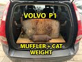 Volvo P1 - T5 - Stock Muffler and Cat Weight