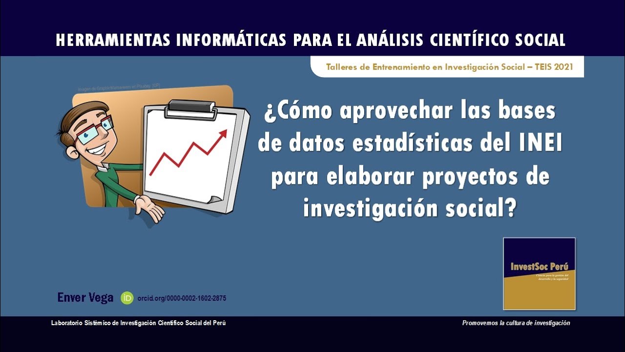 ¿Cómo aprovechar las bases de datos estadísticas del INEI? YouTube
