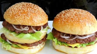 ВКУСНЫЙ БИГ МАК ГАМБУРГЕР  вкусно и просто - bánh Hamburger BigMac Hamburger Cheeseburger