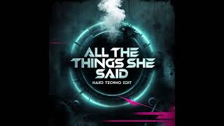 t.A.T.u. - All The Things She Said (Gewoonraves & Aextrax & Roncero Hard Techno Edit)