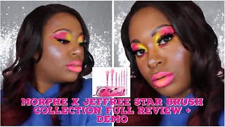 MORPHE X JEFFREE STAR BRUSH COLLECTION FULL REVIEW   DEMO
