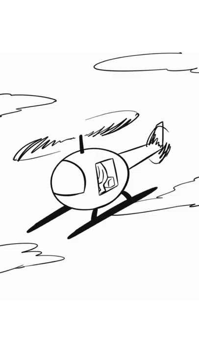 Helicopter Helicopter during a war (Animation Meme)