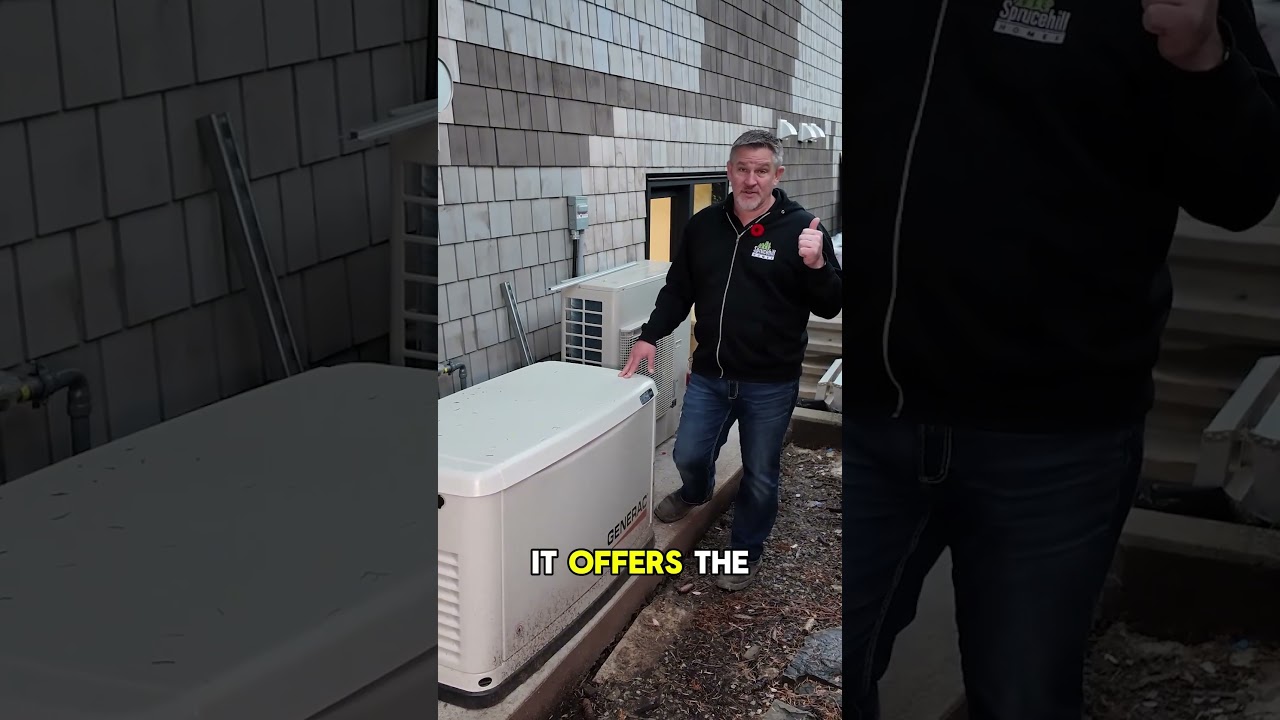 Почему вам нужен резервный генератор дома! ⚡