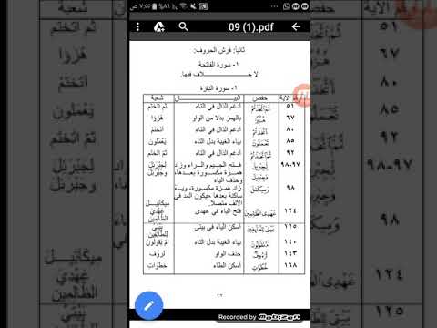 الفرق بين شعبة وحفص سورة البقرة