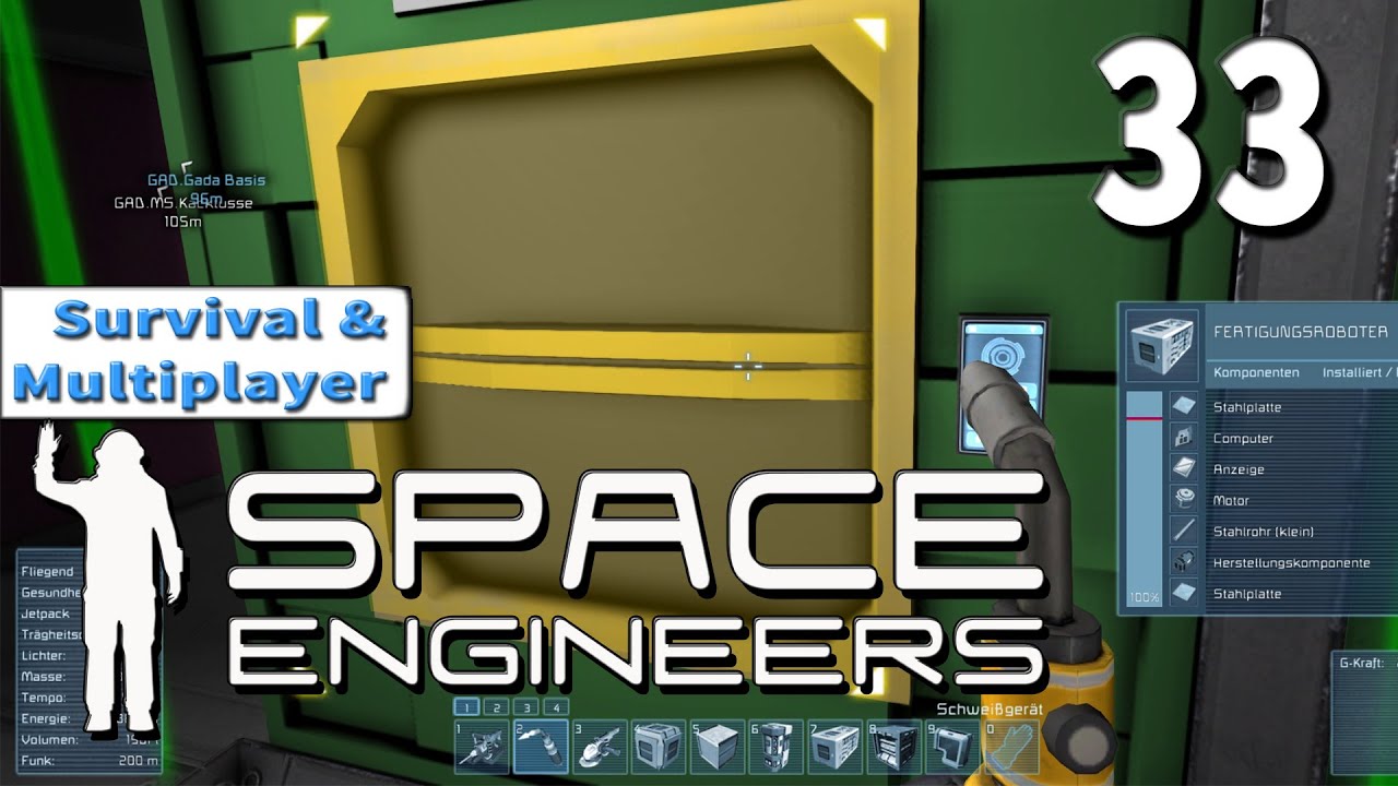 Space Engineers Survival 33 Das Hackerduell Multiplayer Together Deutsch German HD YouTube
