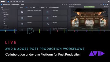WEBINAR | Avid and Adobe Post Production Workflow