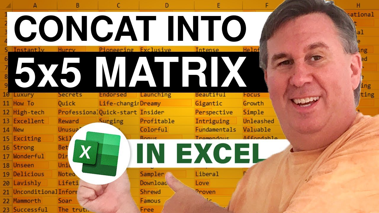 Excel Join Values In A Matrix Podcast 1773 YouTube excel-join-values-in-a-matrix-podcast-1773-youtube