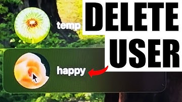 HOW TO DELETE A USER ON MAC
