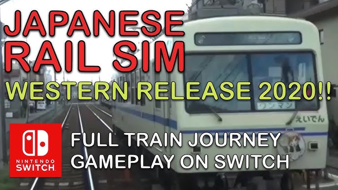 Japanese Rail Sim: Journey to Kyoto  Um simulador de trem através do Japão