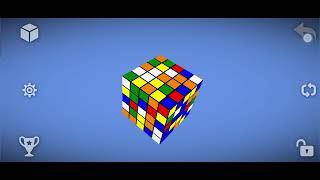Complete 5x5 cube puzzle solution| mobile app| cube video. screenshot 3