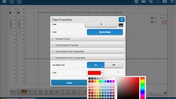 Assign a Single Color for a Measurement (SPARKvue)