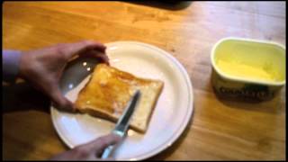 Marmite on toast