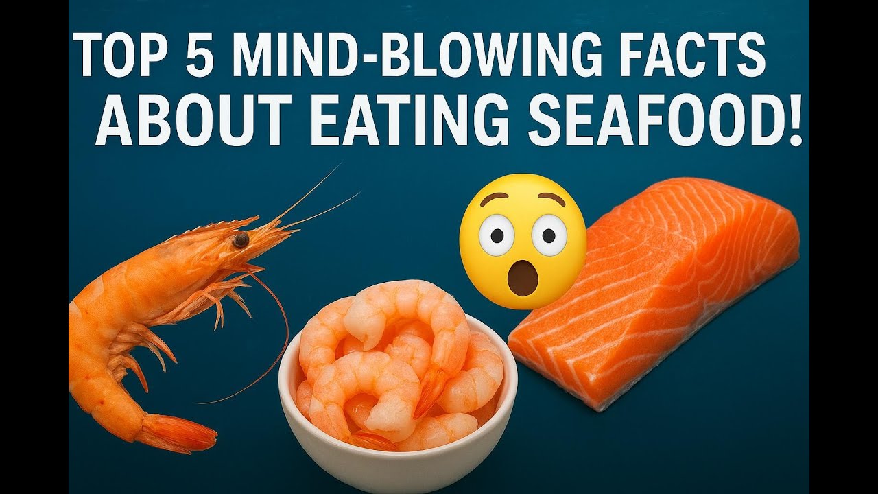 Top 5 Mind-Blowing Facts About Eating Seafood!🐟🌊| Shocking Health Benefits You Never Knew!😱🔥