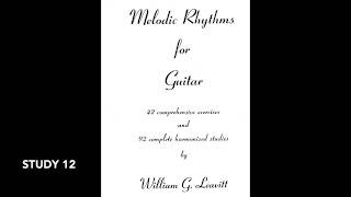 Backing Track to Study 12 in William Leavitt's Melodic Rhythms (Berklee Press).
