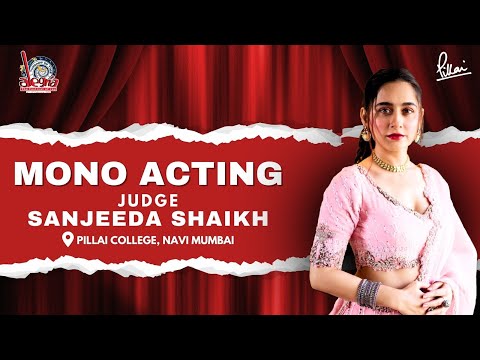 Mono Acting Sanjeeda Shaikh Alegria Threads Of Time 4th February 2025