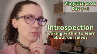 Introspection, Looking Within - Vlogstice 2024 Day 7