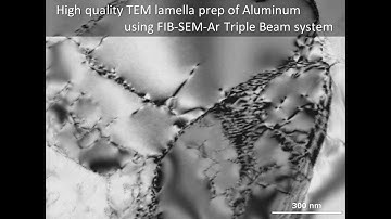 [Materials] High quality TEM lamella prep of Aluminum