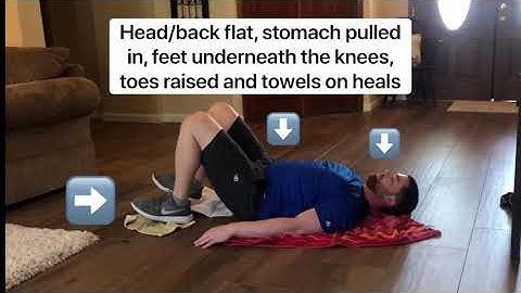 Eccentric Towel Hamstring Curls