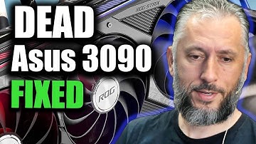 DEAD GPU from NYC Shop - Asus Strix 3090 OC No Image Repair
